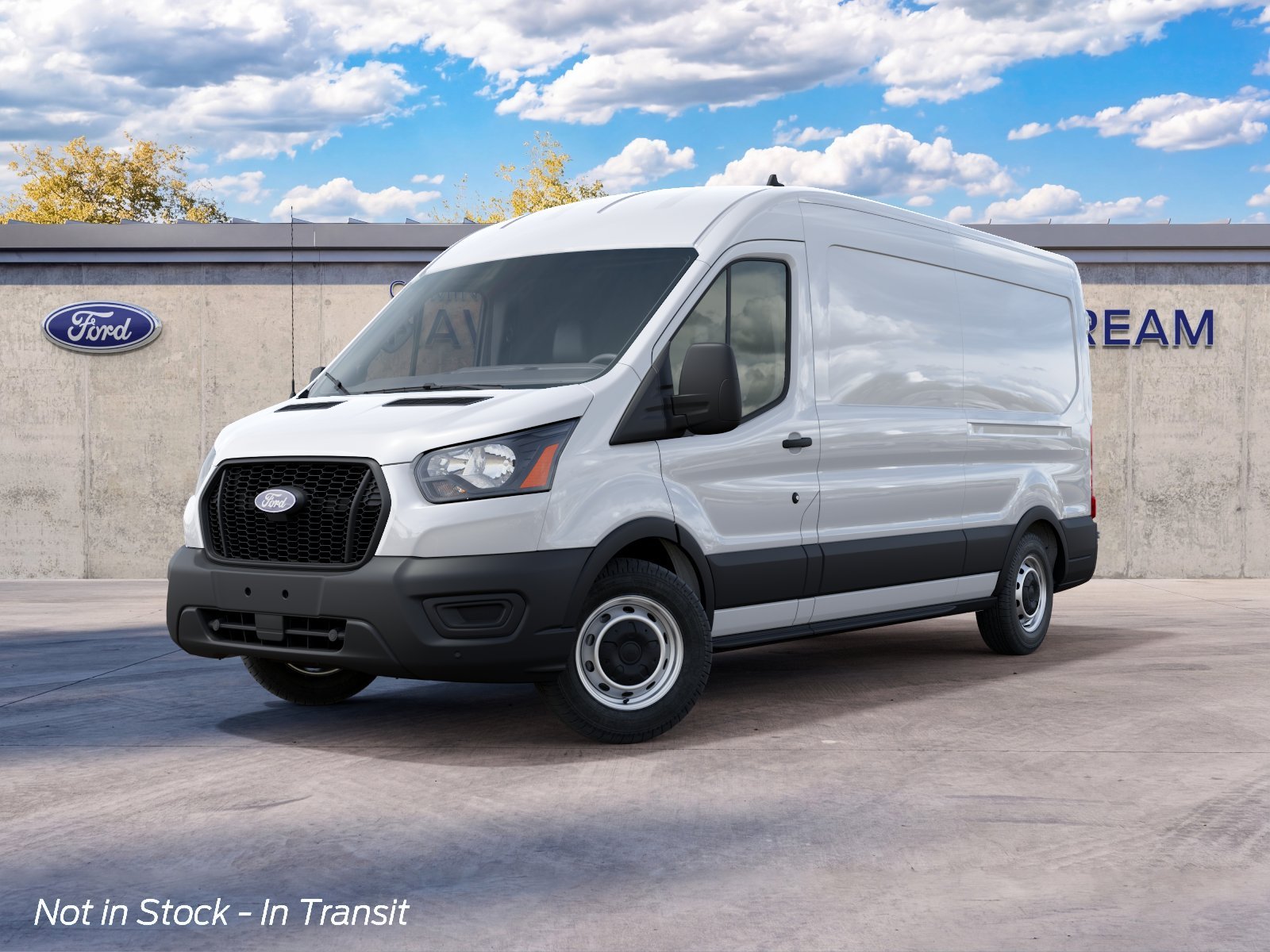 New 2027 Oxford White Ford Cargo Van image 2