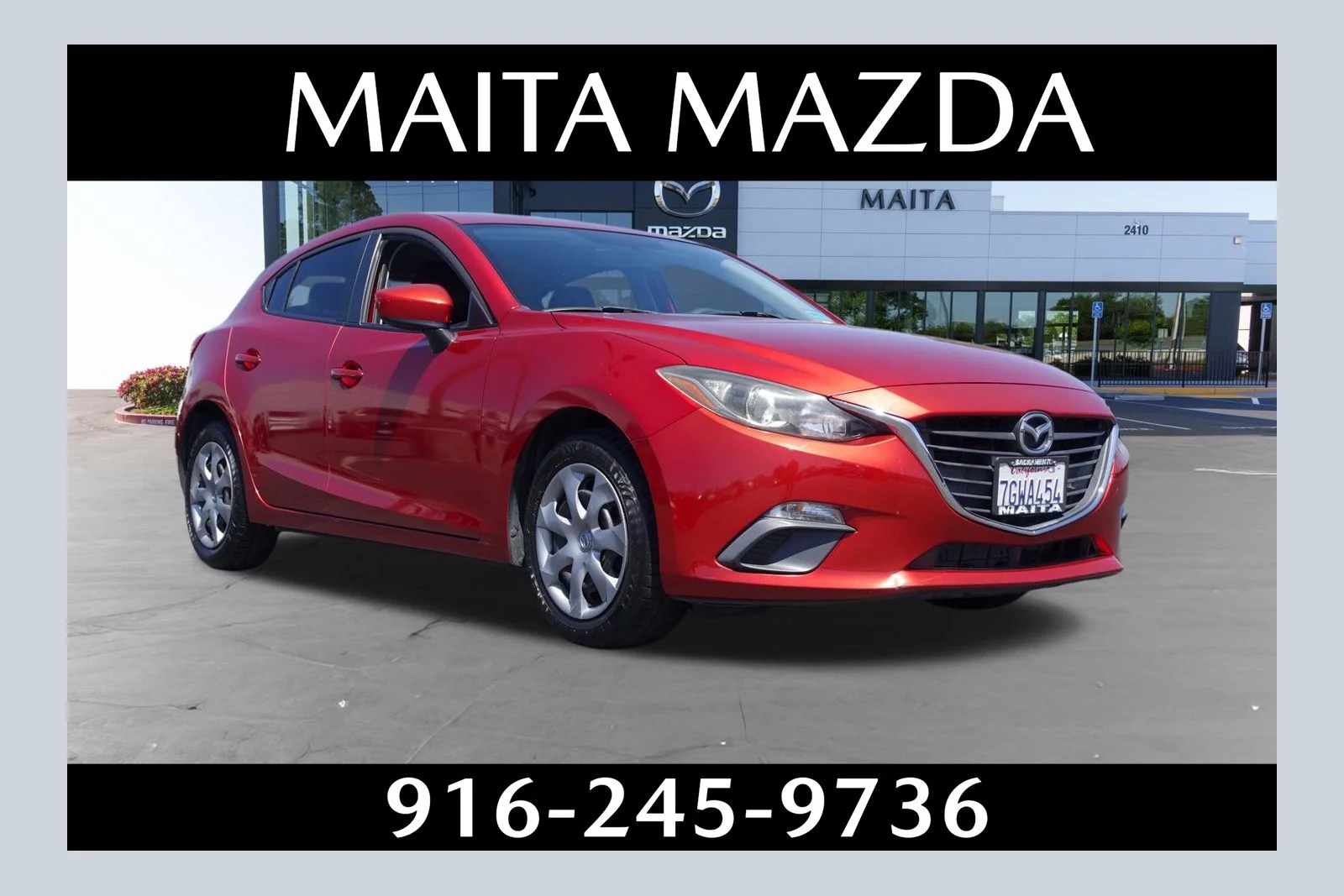 Used 2014 Soul Red Metallic Mazda i Sport image 1