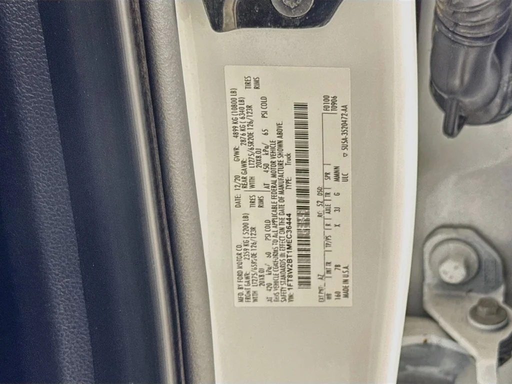 Used 2021 White Metallic Ford Platinum image 38