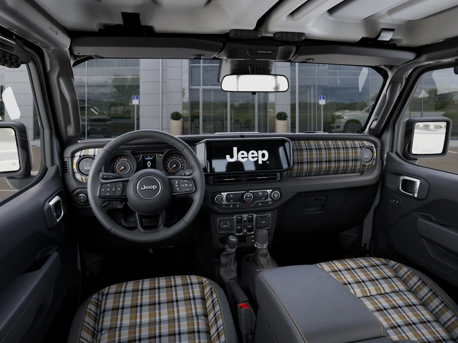 New 2026 Bright White Clear-Coat Exterior Paint Jeep 85th Anniversary Edition image 40