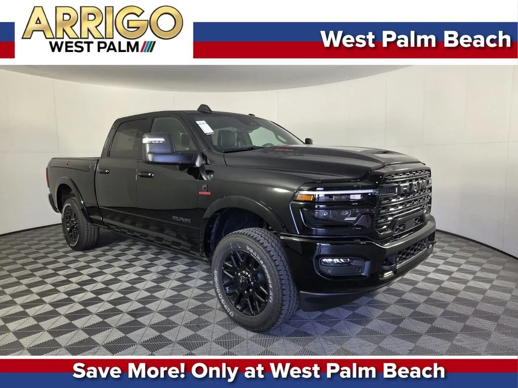 New 2026 Diamond Black Crystal Pearl-Coat Exterior Paint RAM Limited image 1