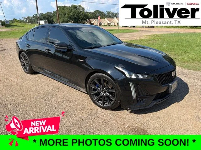 Used 2021 Black Cadillac V-Series image 1
