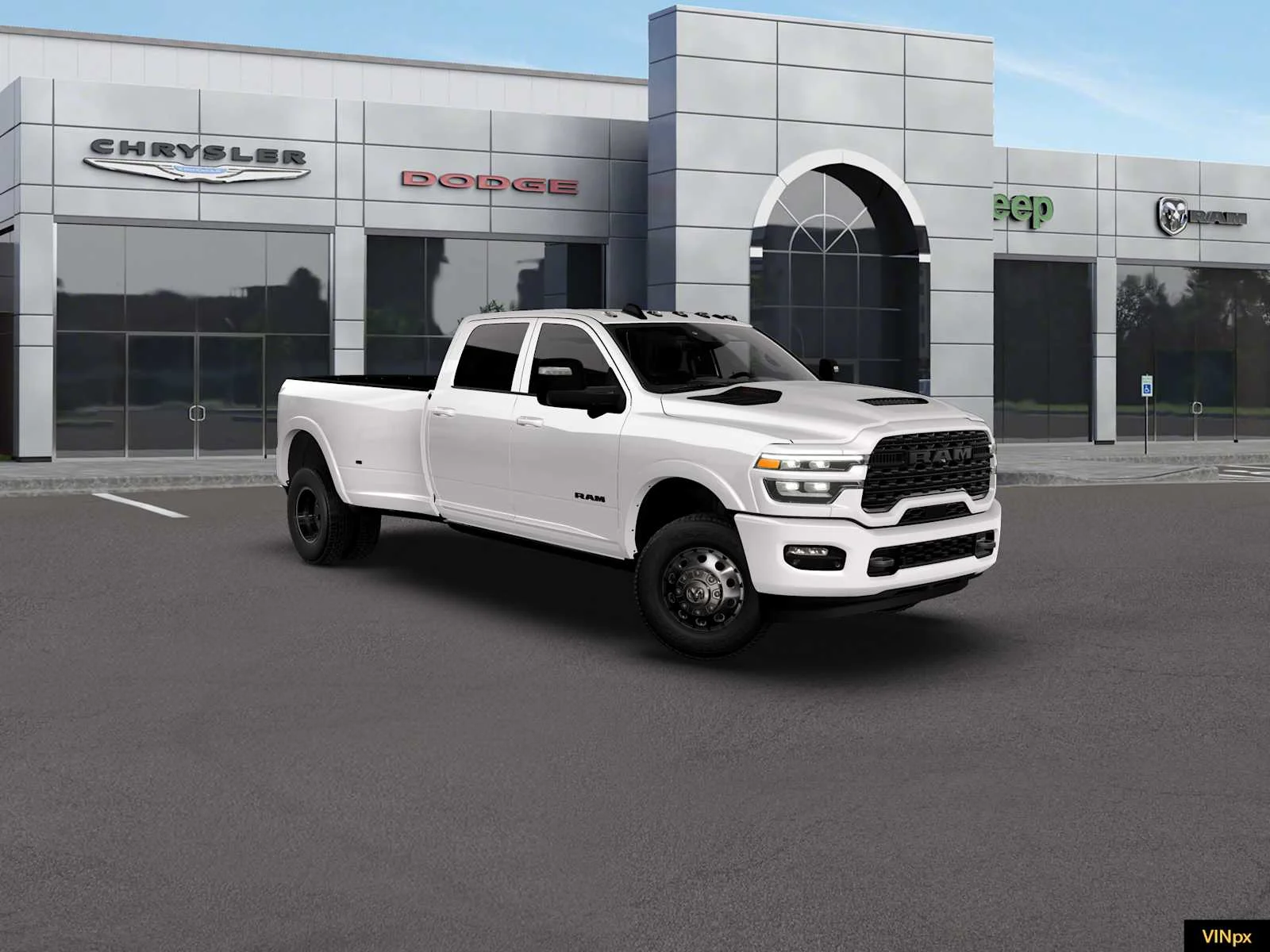 New 2026 Bright White Clear-Coat Exterior Paint RAM Limited image 11