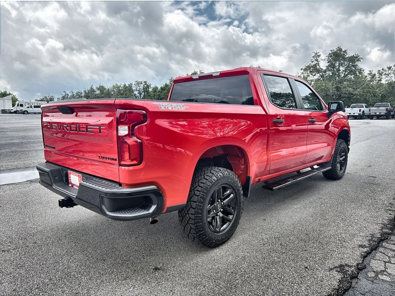 Used 2021 RED HOT Chevrolet Custom Trail Boss image 8