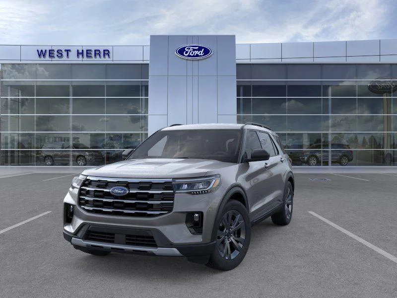 New 2026 Carbonized Gray Metallic Ford Active image 3