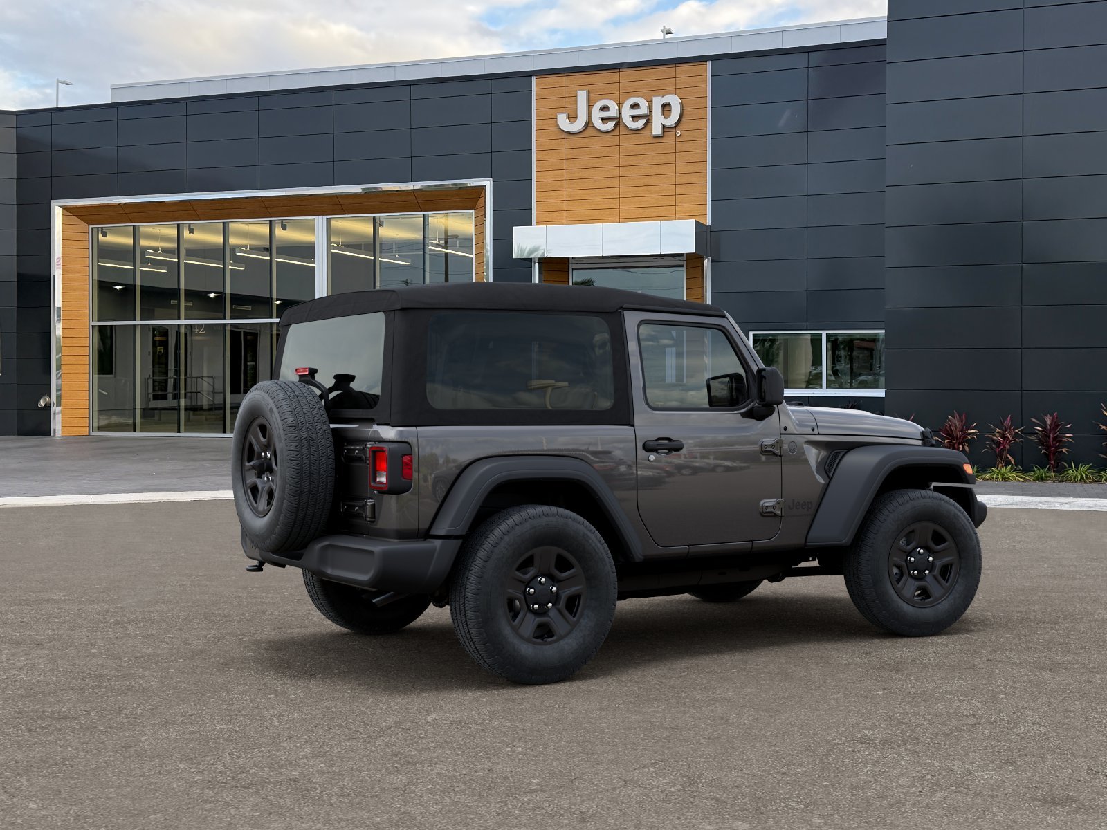 New 2026 Granite Crystal Metallic Clear-Coat Exterior Paint Jeep Sport image 30