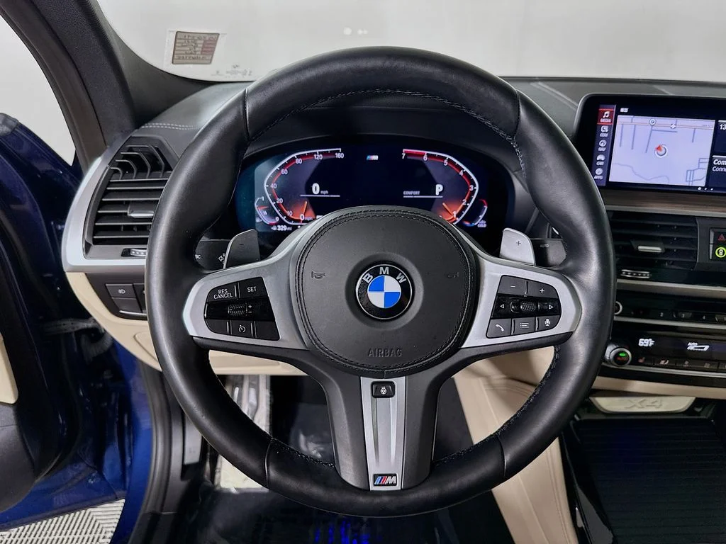 Used 2021 Blue Metallic BMW xDrive30i image 13