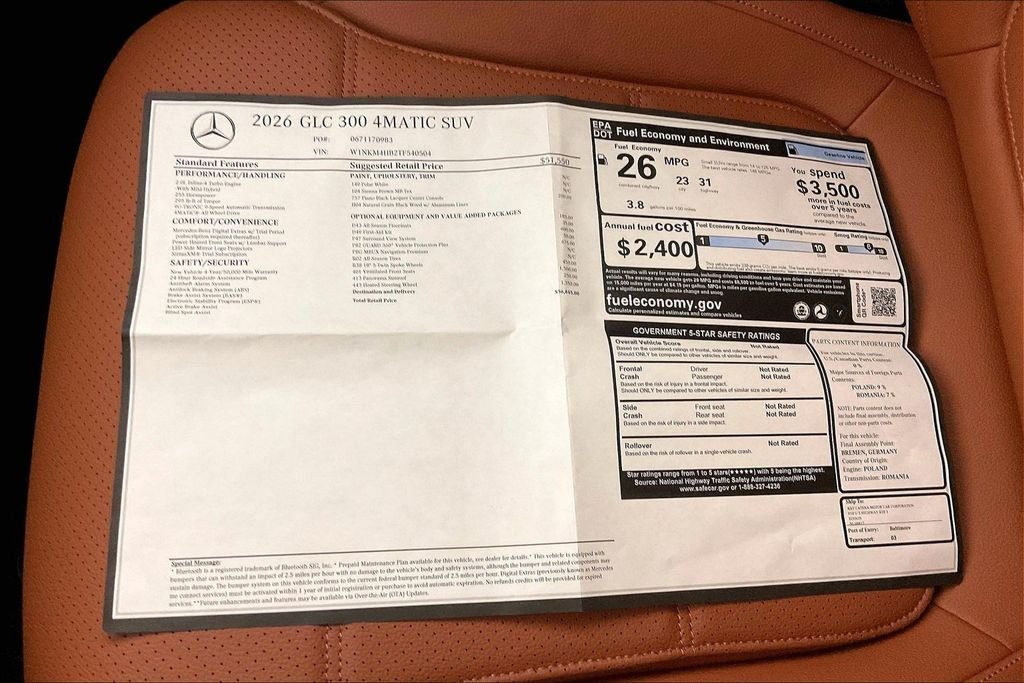 2026 Mercedes-Benz GLC Base - Photo 22