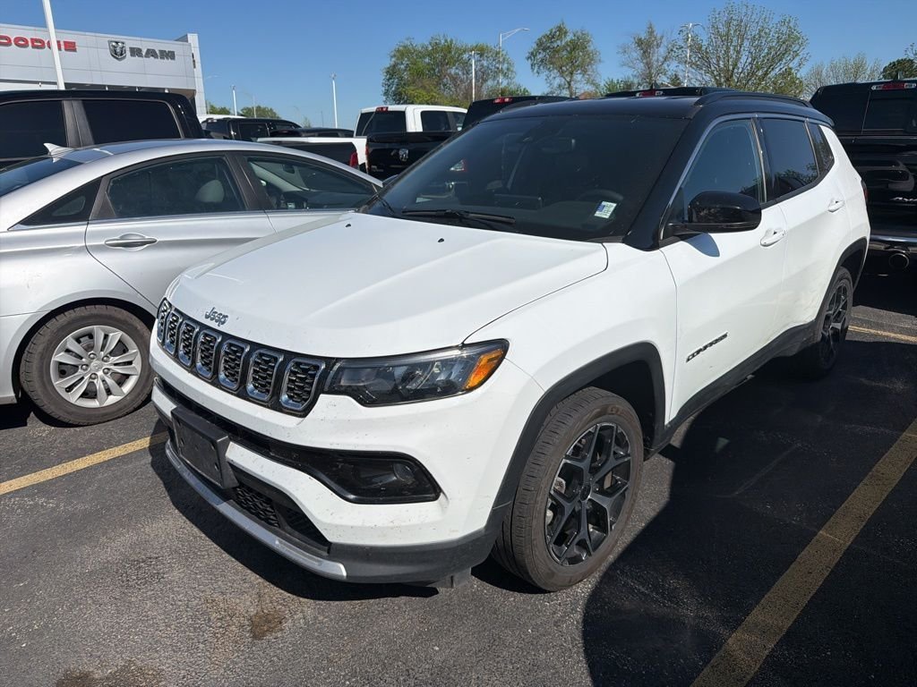 Used 2025 Jeep Compass Limited with VIN 3C4NJDCN9ST524741 for sale in Kansas City