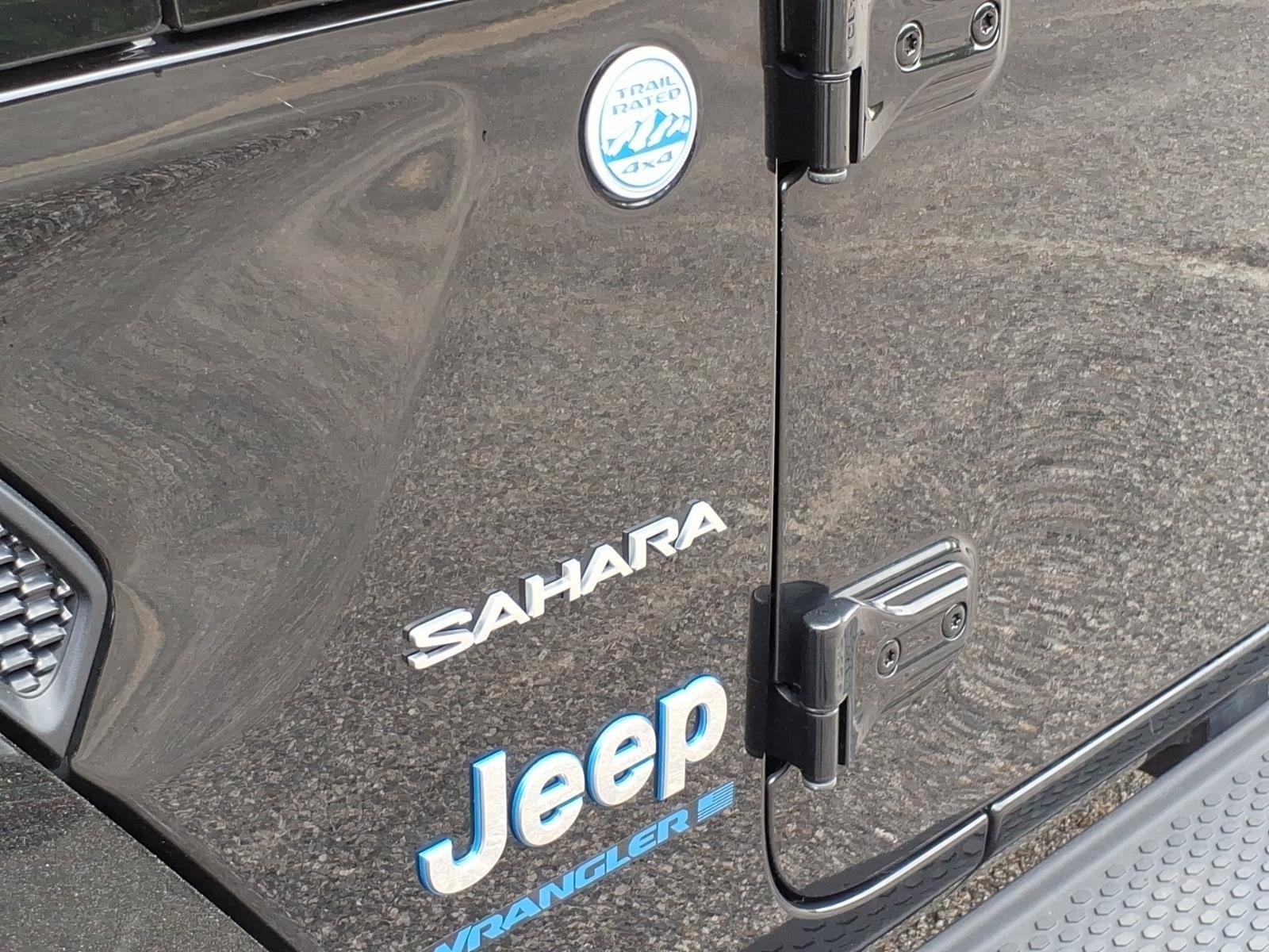 Used 2023 Black Clearcoat Jeep Sahara image 11