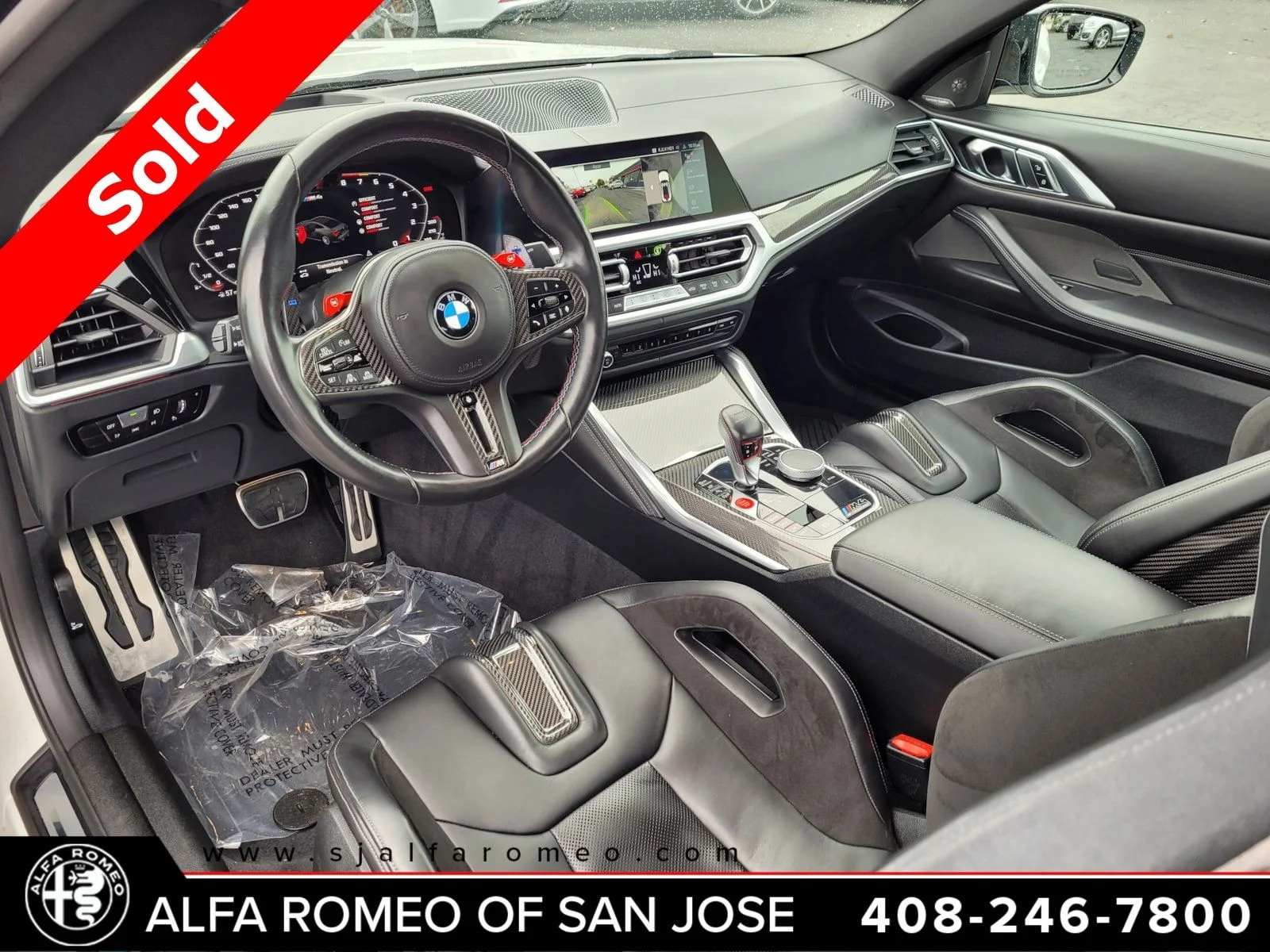 Used 2021 White BMW Competition image 6