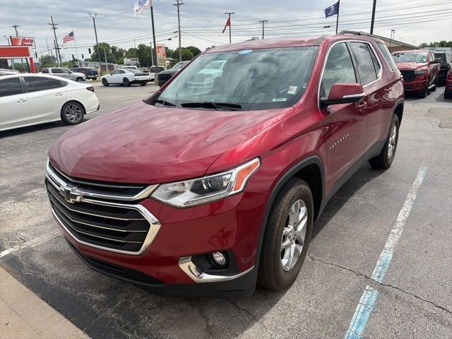 Used 2019 Chevrolet Traverse 1LT with VIN 1GNEVGKW3KJ182797 for sale in Crawfordsville, IN