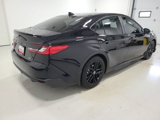 Certified Used 2025 Midnight Black Metallic Toyota SE image 6