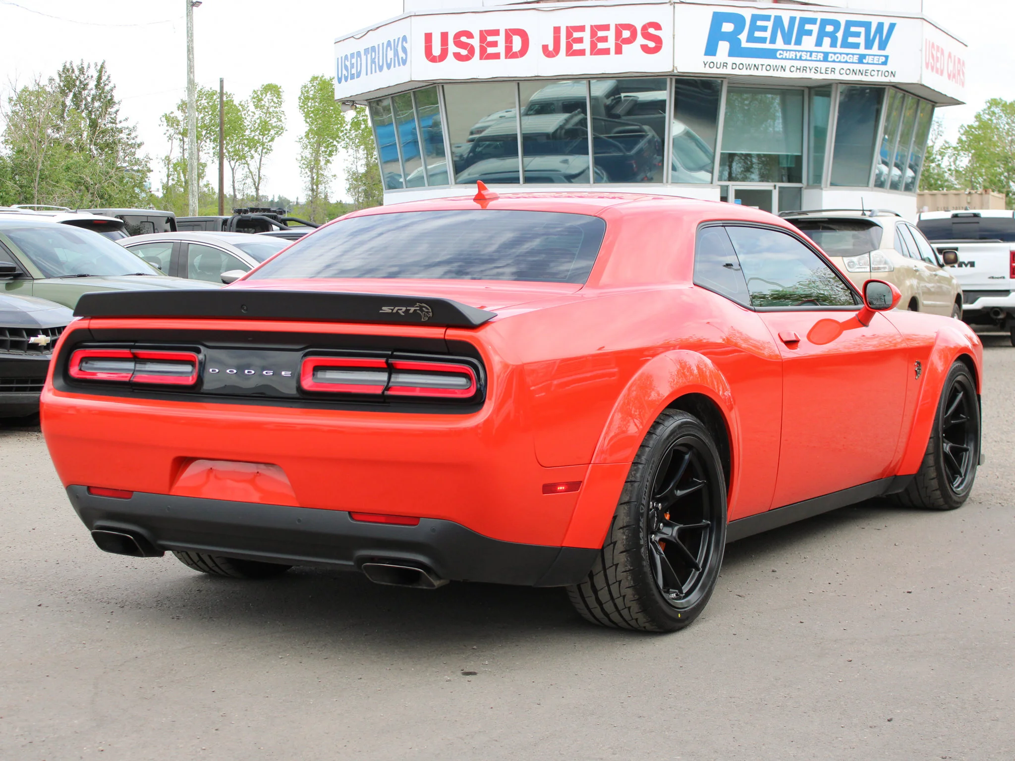 Certified Used 2021 go mango Dodge SRT Hellcat Redeye Widebody * No Accidents | 797 HP | Supercharged V8 | Laguna Leather image 19