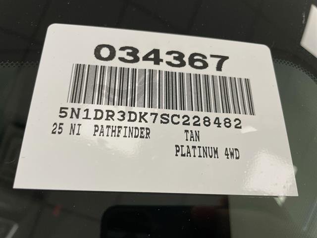 Certified Used 2025 Beige Nissan Platinum 4WD image 35