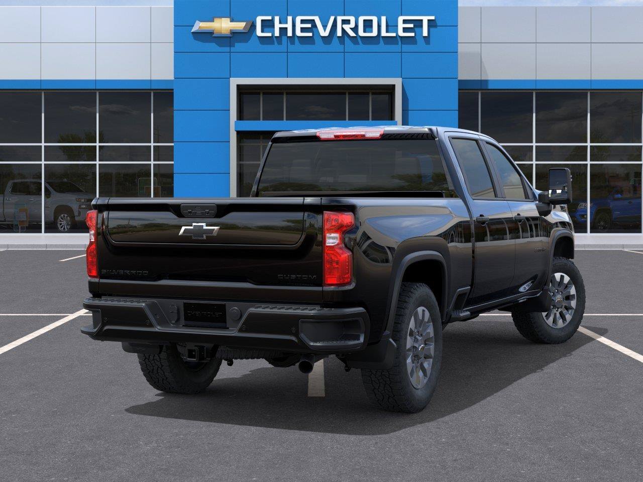 New 2026 Black Chevrolet Custom image 4