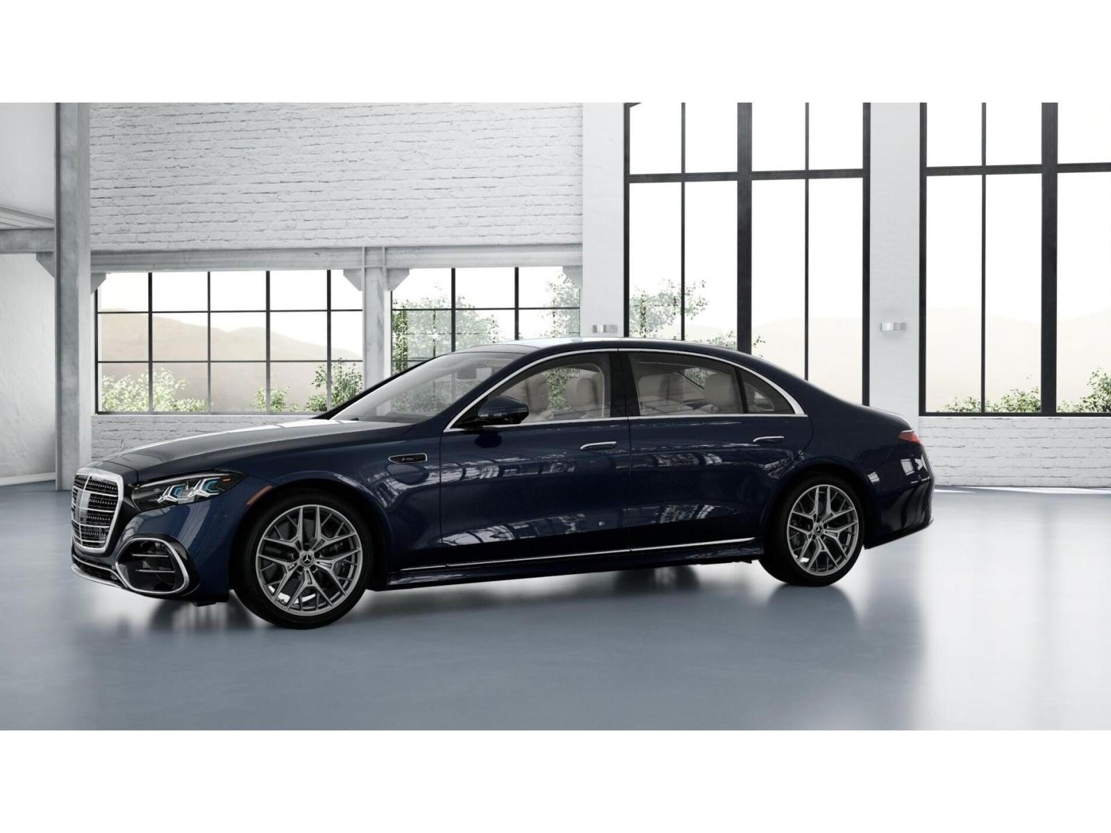New 2027 Nautical Blue Metallic Mercedes-Benz S 580 4D Sedan 4MATIC® image 38