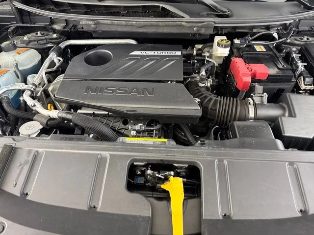 Certified Used 2025 Black Nissan Platinum image 17