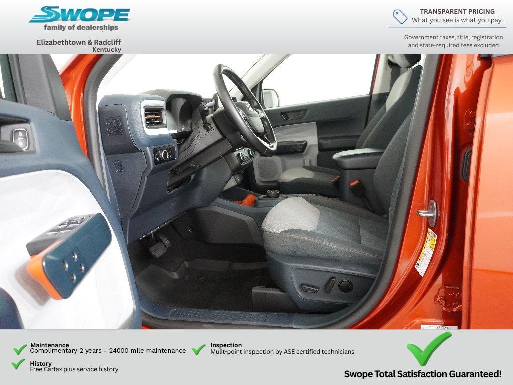 Used 2024 Hot Pepper Red Metallic Tinted Clearcoat Ford XLT image 18