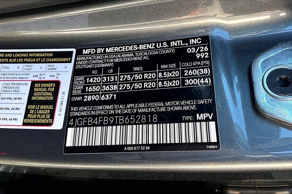 New 2026 Selenite Grey Metallic Mercedes-Benz GLE 350 image 14