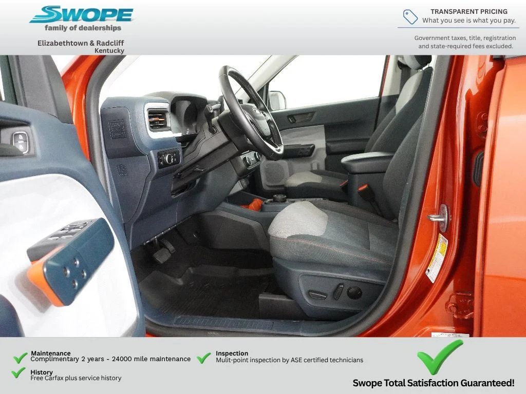 Used 2024 Hot Pepper Red Metallic Tinted Clearcoat Ford XLT image 18