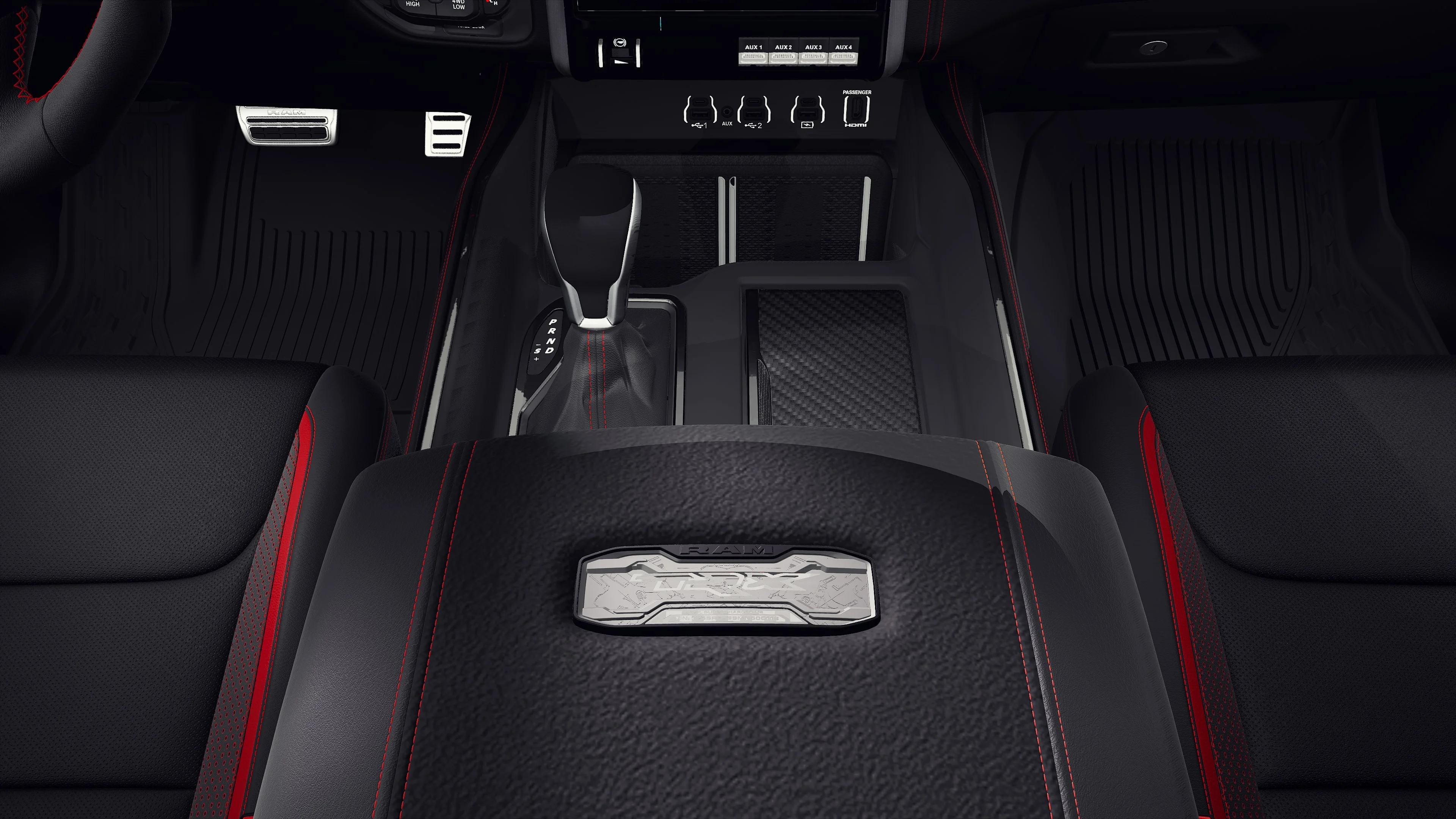 New 2027 Diamond Black Crystal Pearl-Coat Exterior Paint RAM  image 4
