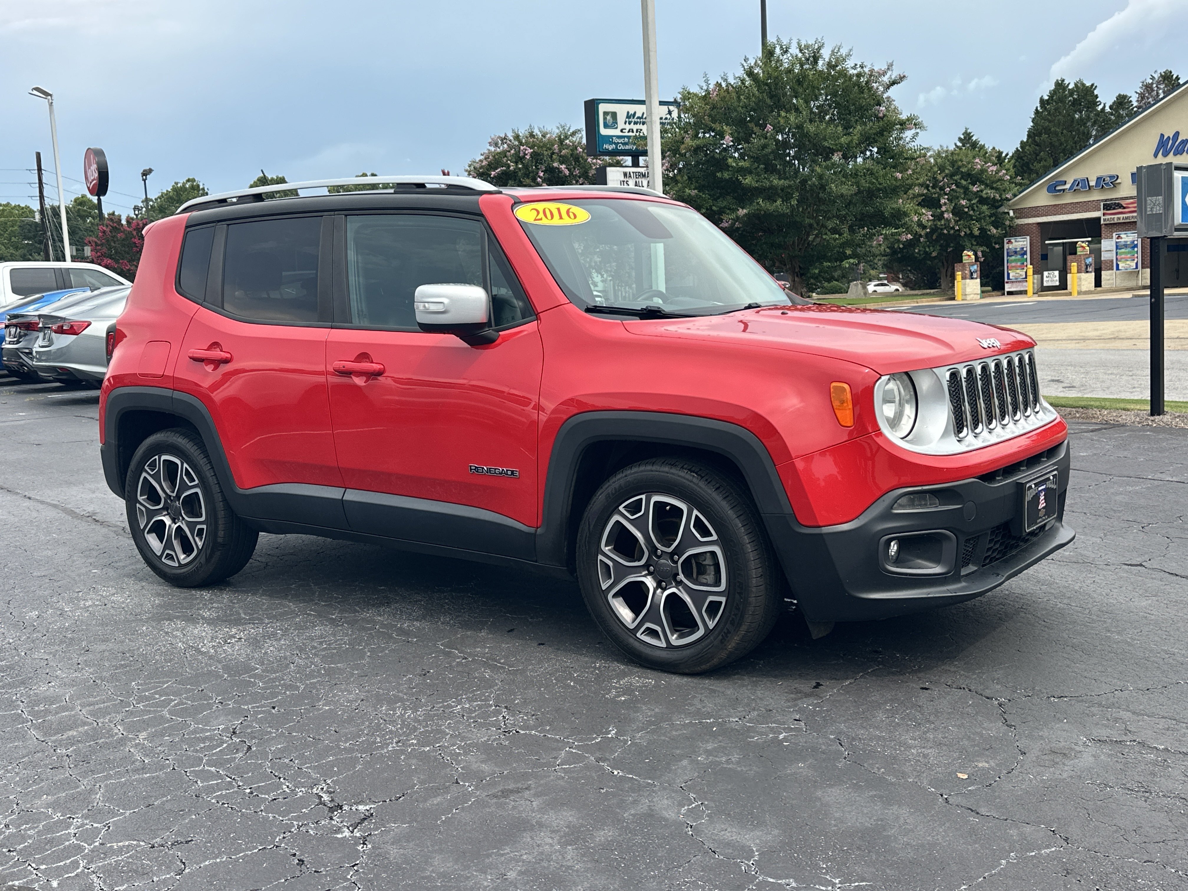 Used 2016 Jeep Renegade Limited with VIN ZACCJADT5GPC85058 for sale in Carrollton, GA