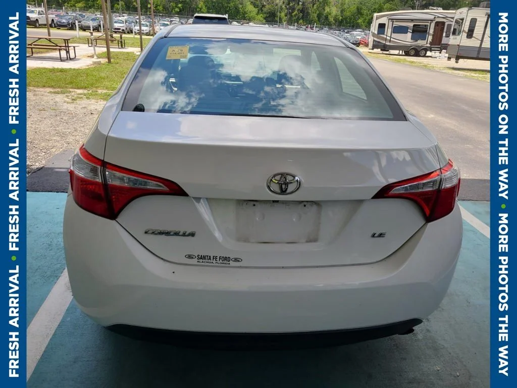 Used 2016 White Toyota LE image 2