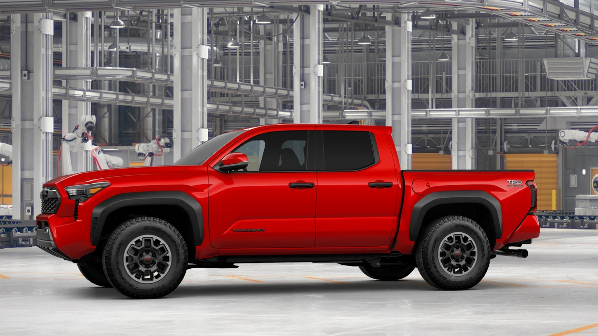 New 2026 Supersonic Red Toyota TRD Off-Road image 3