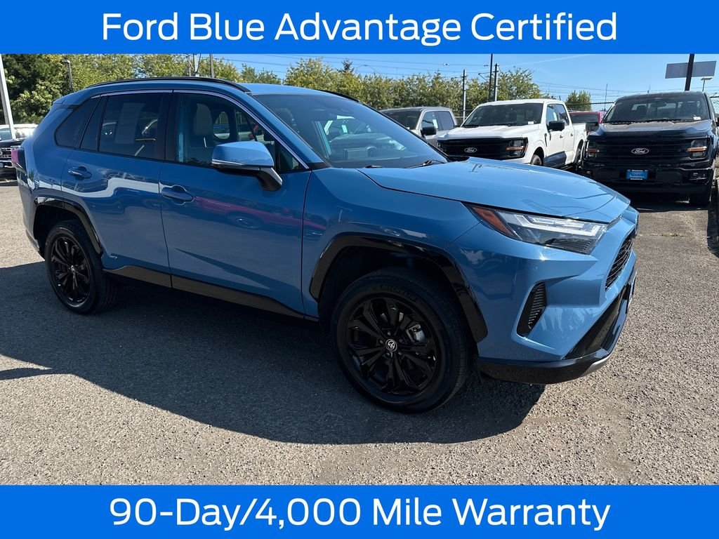 Used 2024 Blue Toyota SE image 10