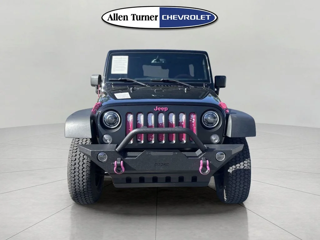 Used 2017 Black Jeep Unlimited Sport image 3