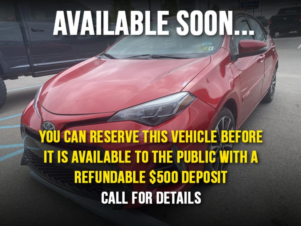 2018 Toyota Corolla SE