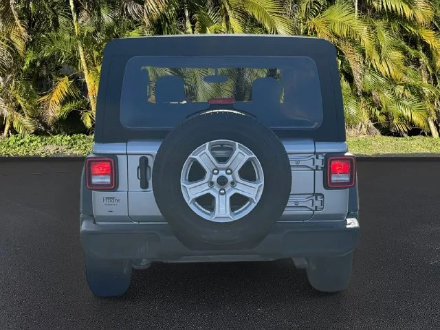 Certified Used 2021 Silver Jeep Sport S image 7
