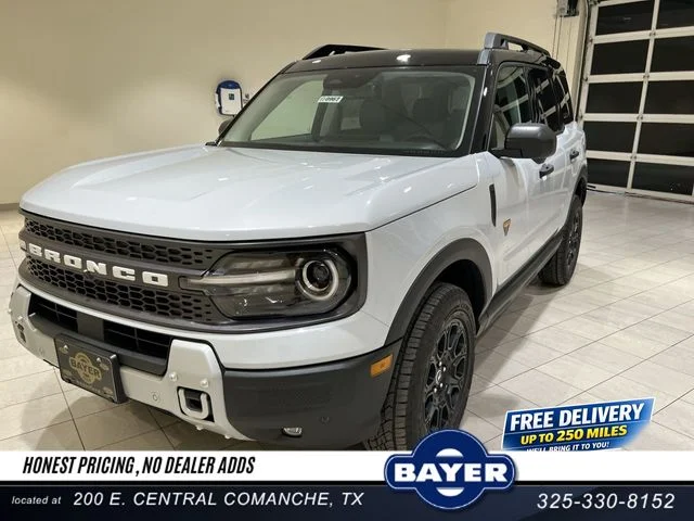 New 2026 Space White Metallic Ford Badlands® image 1