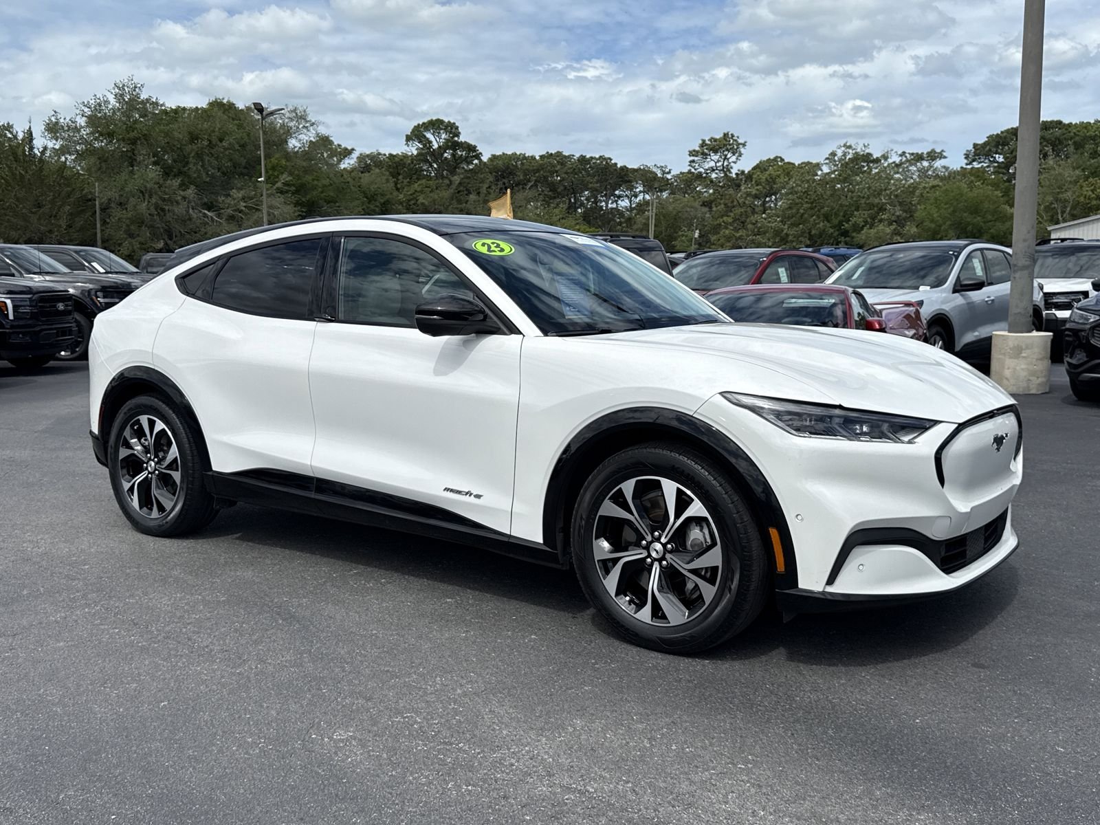 Used 2023 Ford Mustang Mach-E Premium RWD with VIN 3FMTK3RM4PMA26697 for sale in Spring Hill, FL