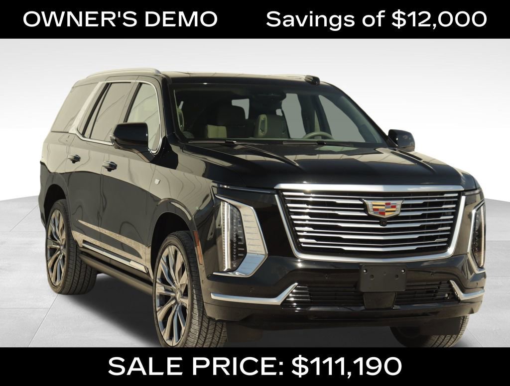 Black Raven 2025 Cadillac Escalade Premium Luxury Platinum 4WD SUV / Crossover Four-Wheel Drive