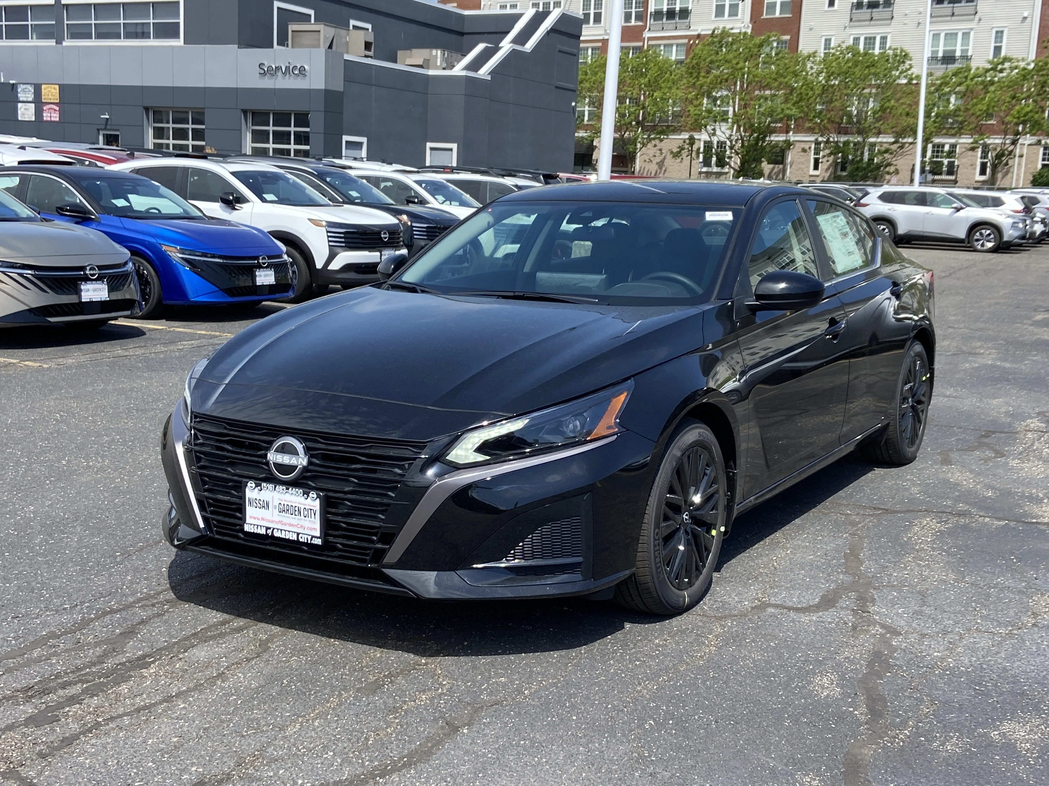 New 2026 Super Black Nissan SV image 7