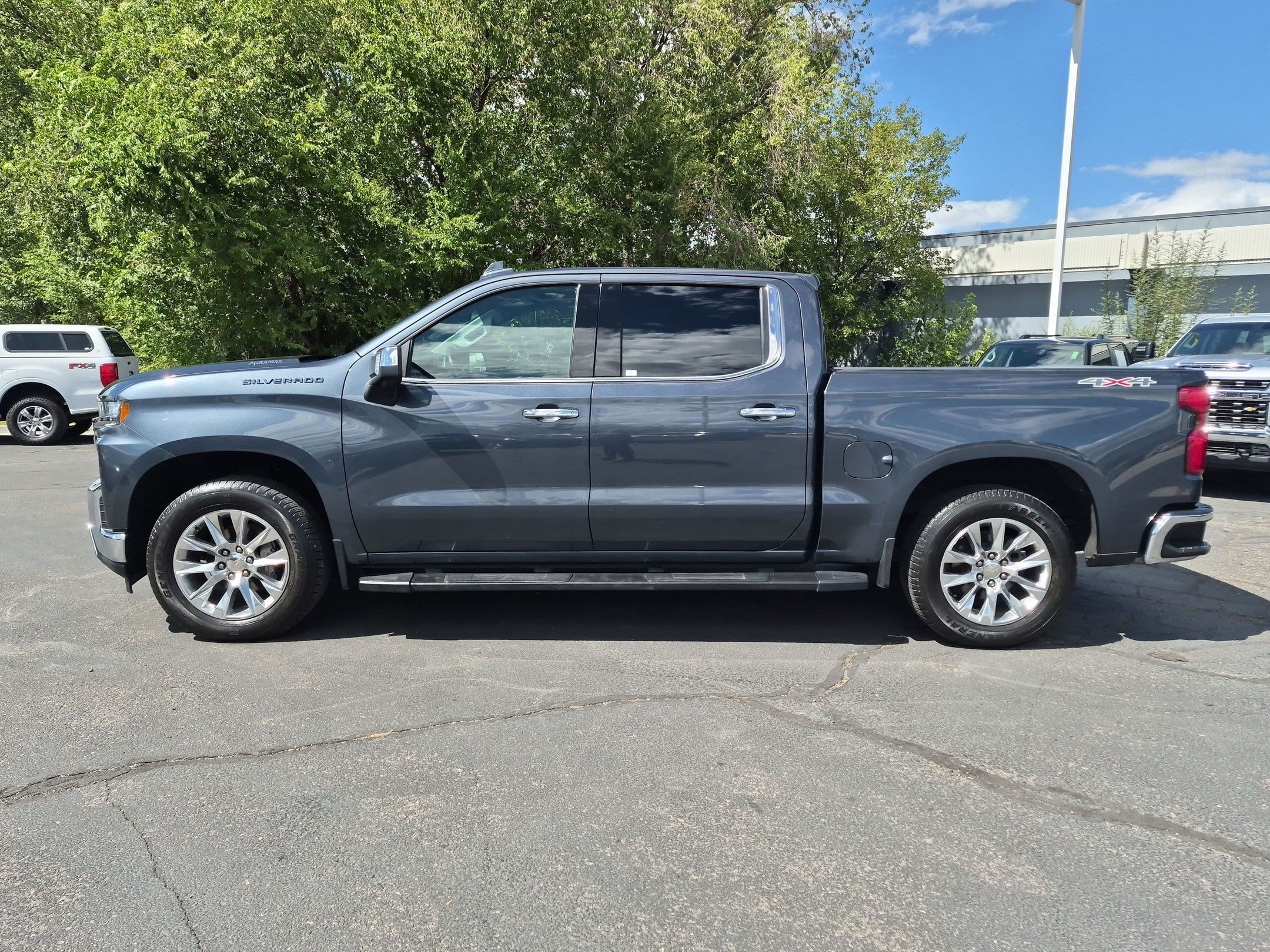 Used 2021 SHADOW GRAY METALLIC Chevrolet LTZ image 2