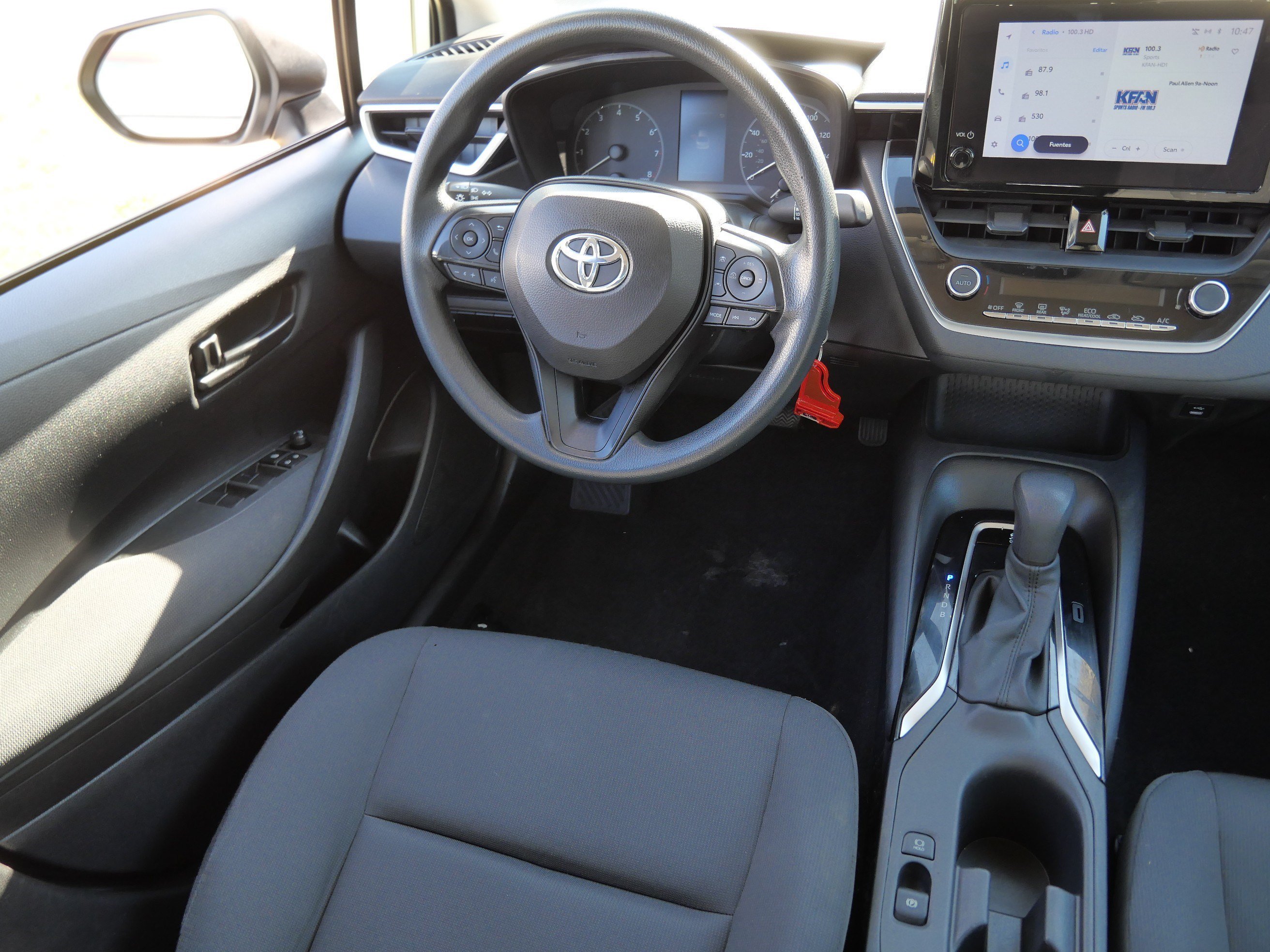 Certified Used 2023 Classic Silver Metallic Toyota LE image 9
