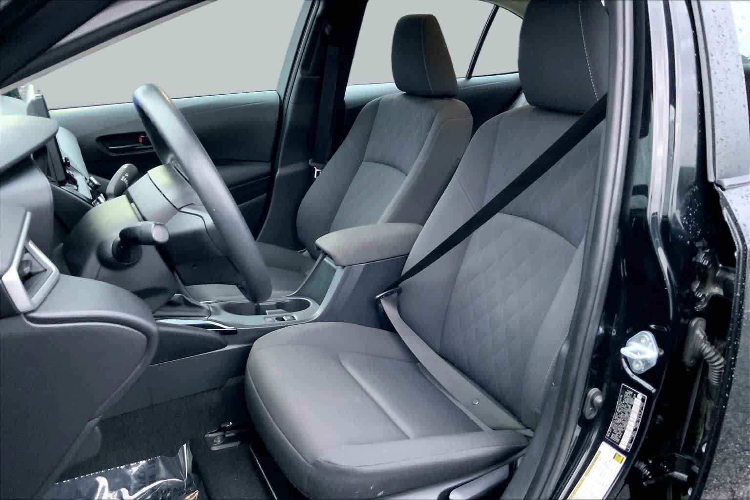 Used 2024 Midnight Black Metallic Toyota LE image 8