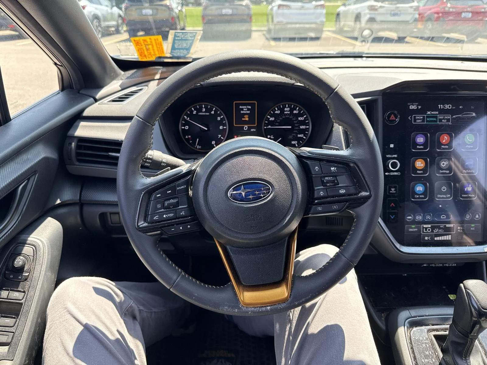 Used 2024 Crystal Black Silica Subaru Wilderness image 8