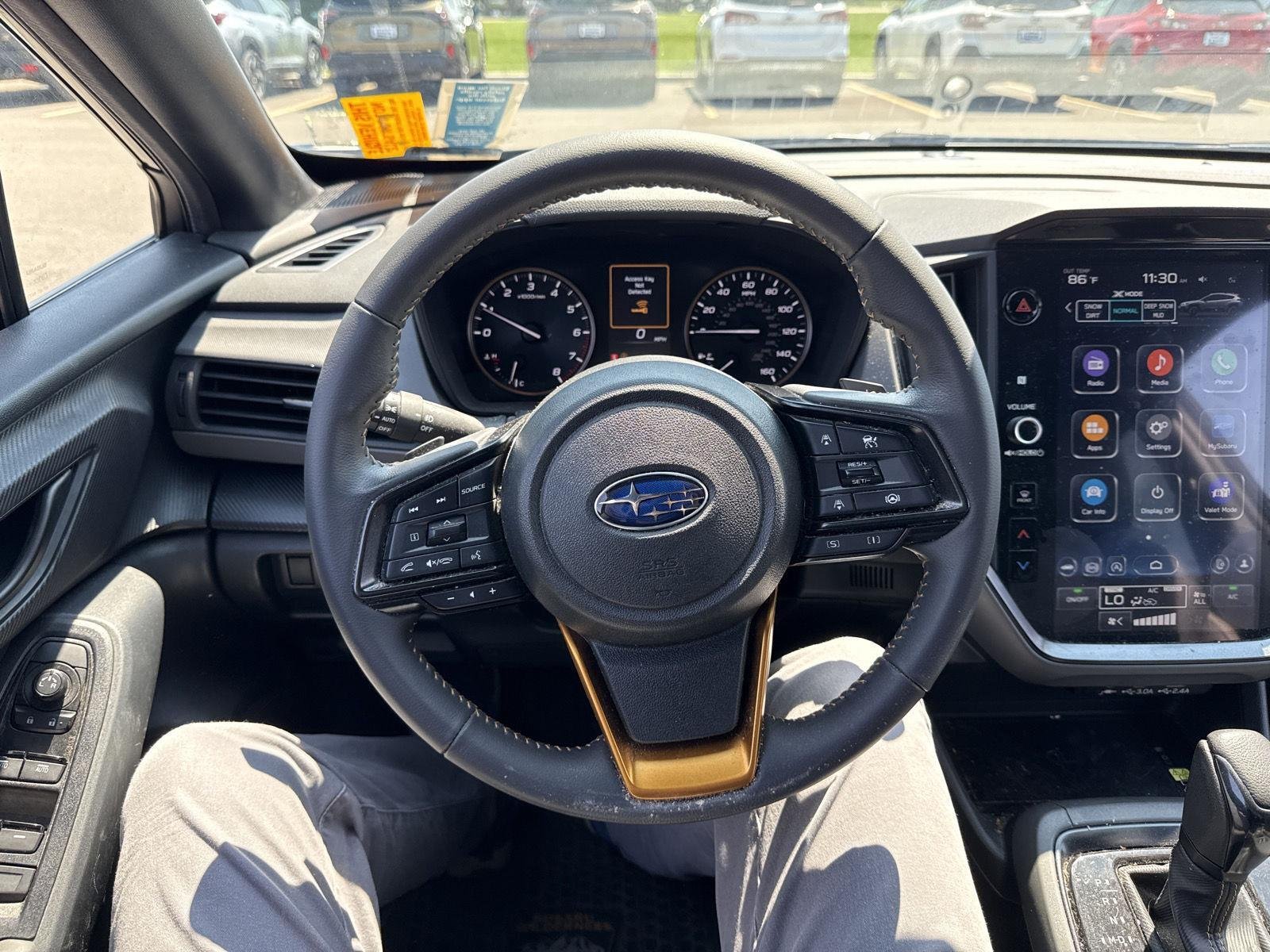 Used 2024 Crystal Black Silica Subaru Wilderness image 8