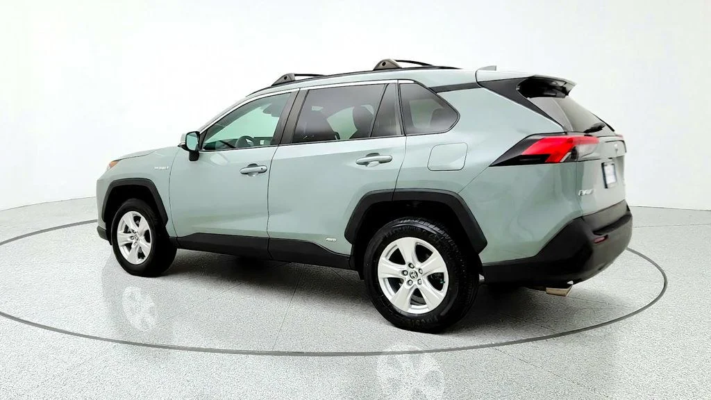 Used 2021 Lunar Rock Toyota Hybrid XLE AWD w/ Weather Package image 7