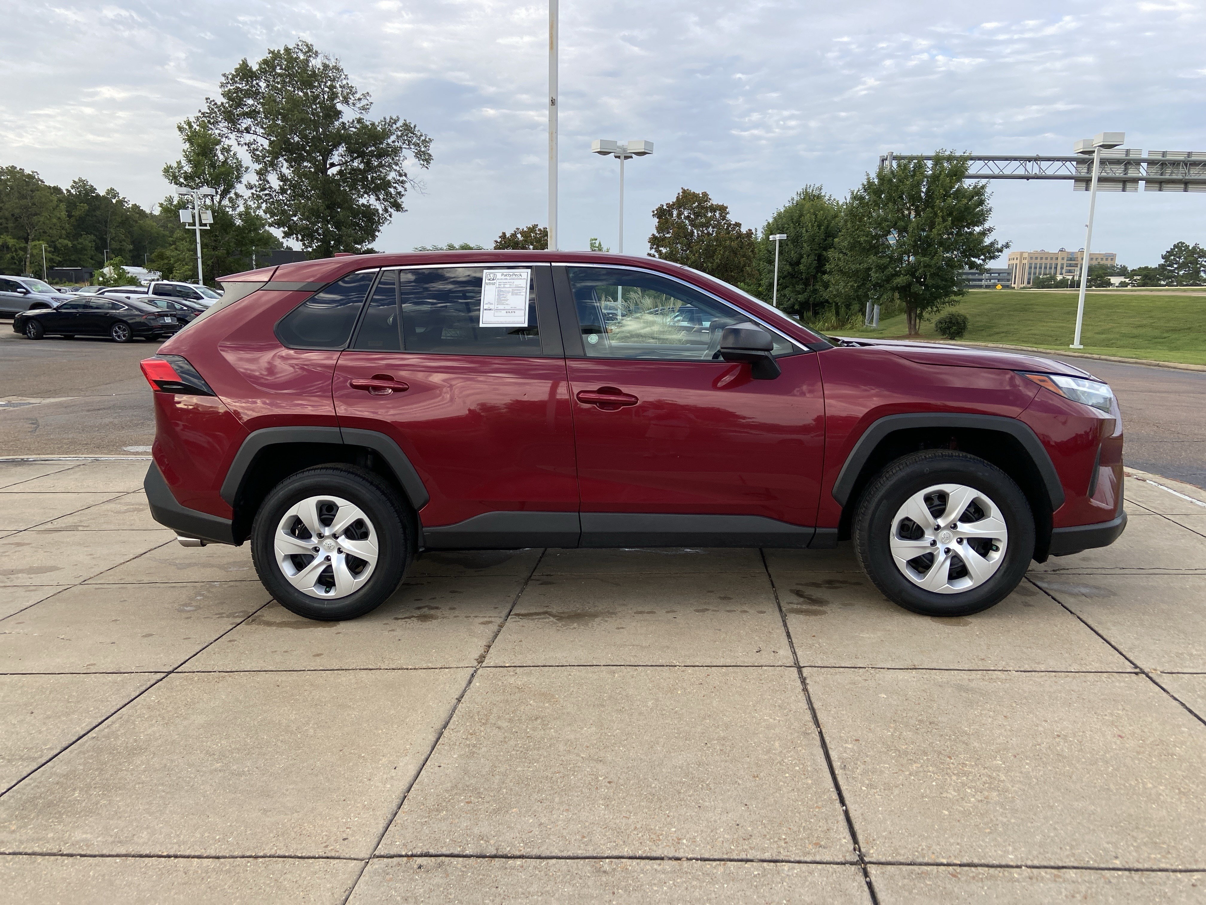 Used 2023 Ruby Flare Pearl Toyota LE image 13