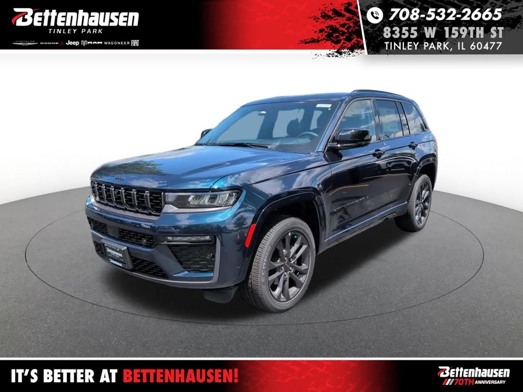 New 2026 Fathom Blue Pearl-Coat Exterior Paint Jeep Limited Reserve image 1