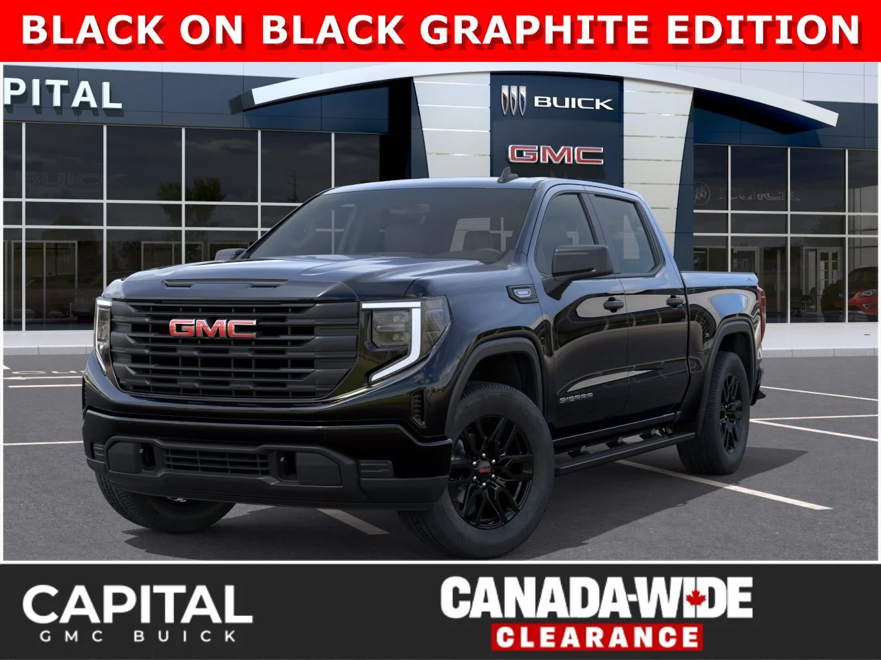 New 2026 ONYX BLACK GMC Pro image 1