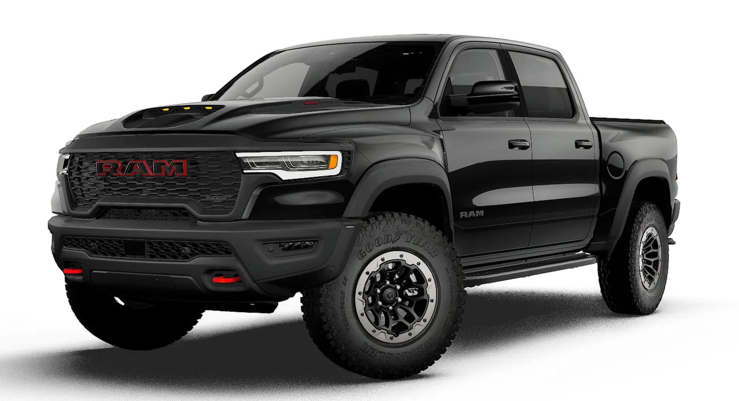 New 2027 Diamond Black Crystal Pearl Coat RAM TRX SRT image 1