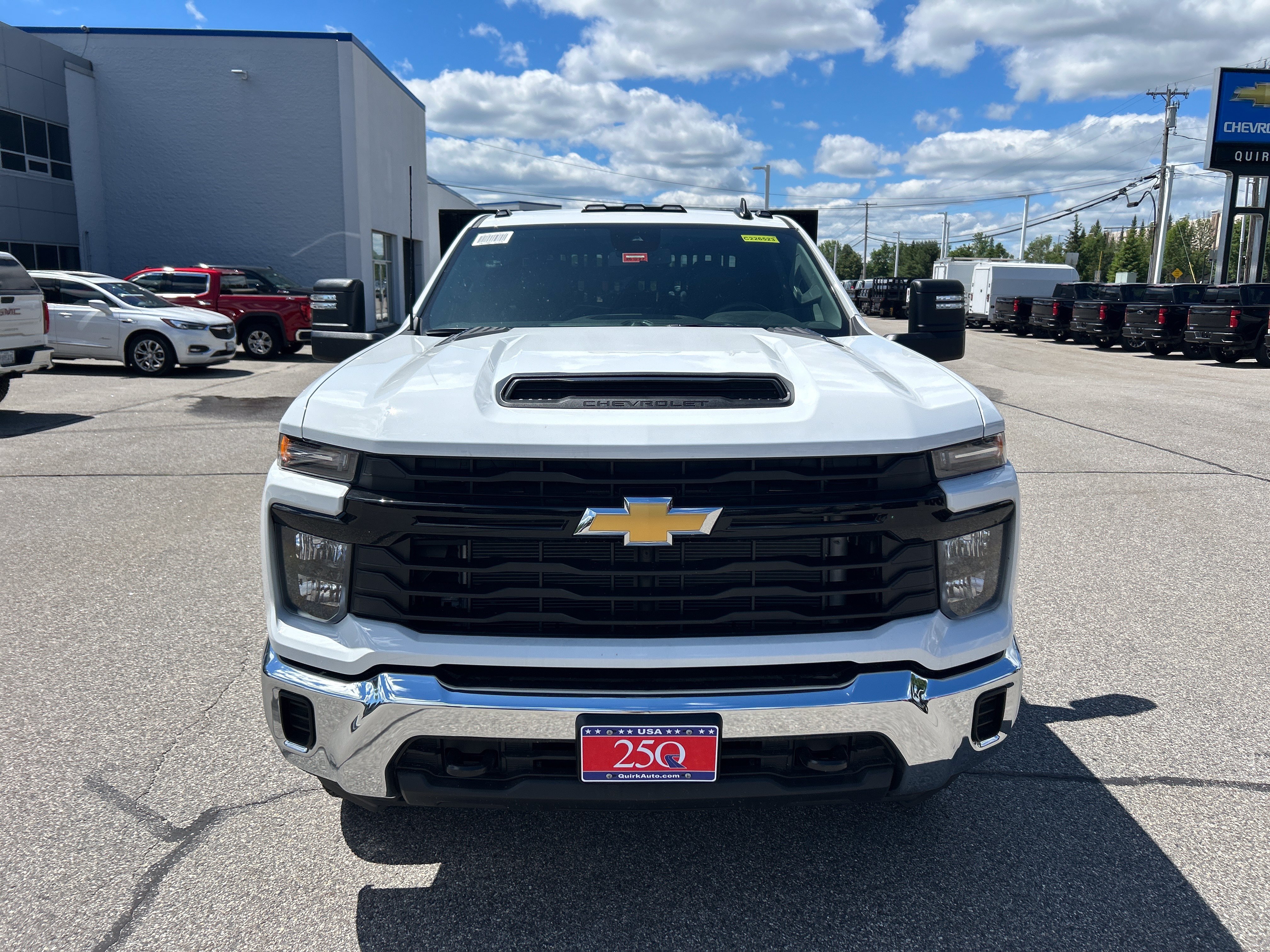 New 2026 Summit White Chevrolet Work Truck image 3