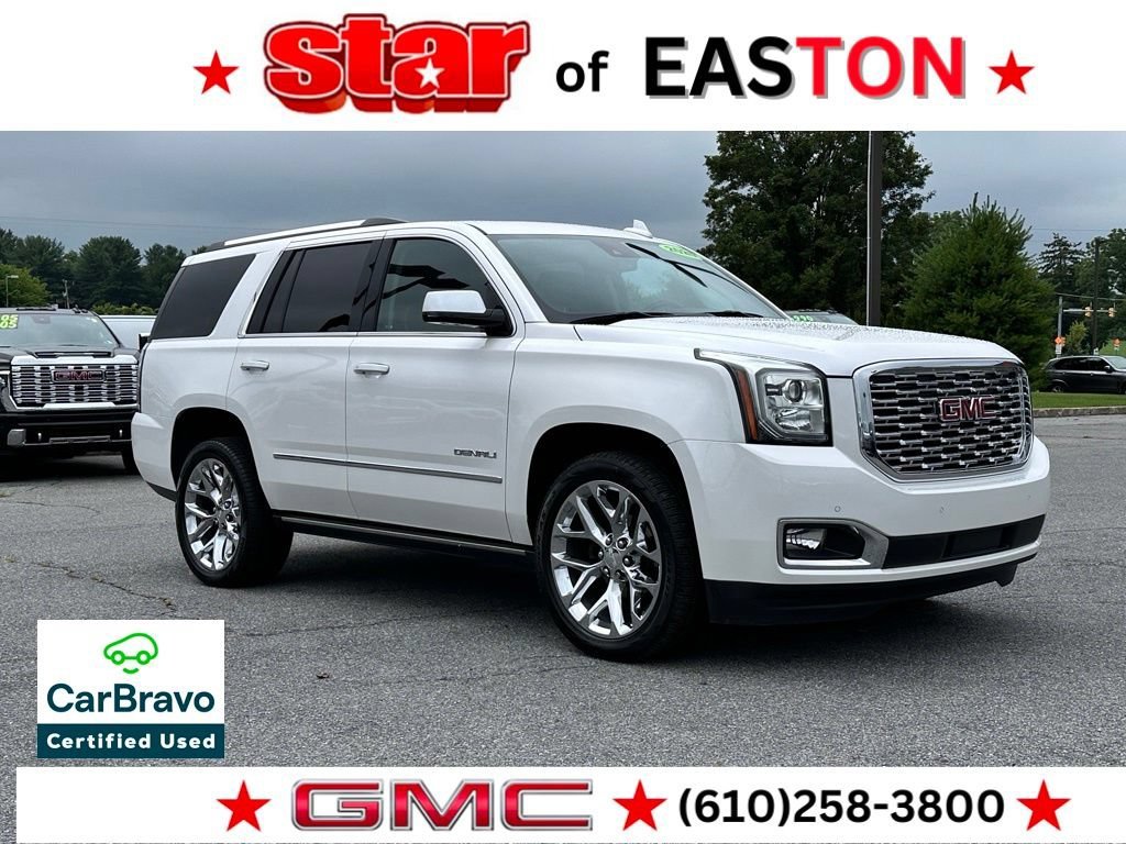 Used 2020 WHITE FROST TRICOAT GMC Denali image 1