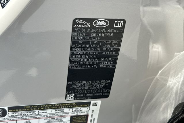 New 2026 Borasco Grey Land Rover X-Dynamic SE image 28